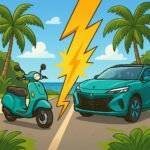 Location de voiture ou scooter Raiatea