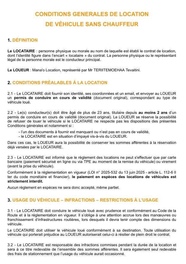 Contrat location Manao Dec 2025